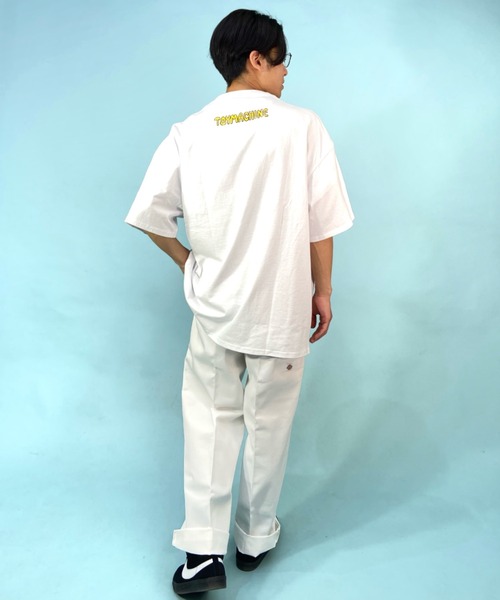 TOY　MACHINE（トイ　マシーン）の「【ムラサキスポーツ別注】TOY MACHINE/トイマシーン オーバーサイズ フロントプリントTシャツ/グラフィックT クルーネックTシャツ MTMSDST8（Tシャツ/カットソー・メンズ・カーキ/ホワイト系その他3/ブラック系その他4・M/L/XL）」の9枚目の写真