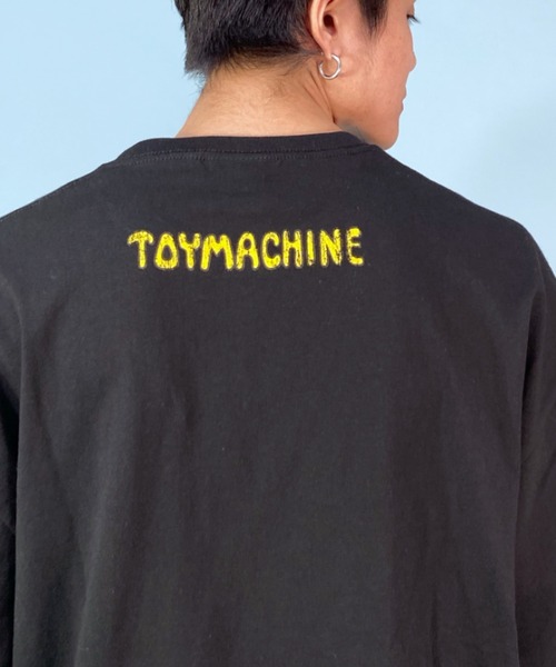 TOY　MACHINE（トイ　マシーン）の「【ムラサキスポーツ別注】TOY MACHINE/トイマシーン オーバーサイズ フロントプリントTシャツ/グラフィックT クルーネックTシャツ MTMSDST8（Tシャツ/カットソー・メンズ・カーキ/ホワイト系その他3/ブラック系その他4・M/L/XL）」の12枚目の写真
