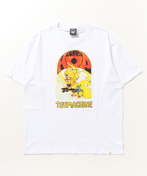 TOY　MACHINE（トイ　マシーン）の「【ムラサキスポーツ別注】TOY MACHINE/トイマシーン オーバーサイズ フロントプリントTシャツ/グラフィックT クルーネックTシャツ MTMSDST8（Tシャツ/カットソー・メンズ・カーキ/ホワイト系その他3/ブラック系その他4・M/L/XL）」の20枚目の写真
