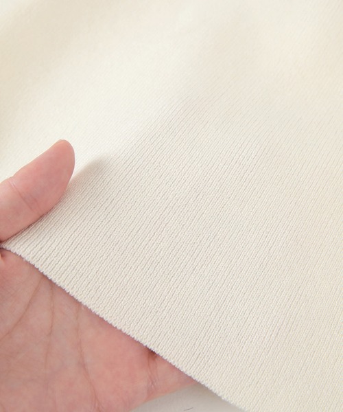 UR'S（ユアーズ）の「ｶｯﾌﾟ付ﾊﾞｯｸｵｰﾌﾟﾝﾆｯﾄｷｬﾐｿｰﾙ（キャミソール・レディース・オフホワイト/カーキ/ブラック・S/M）」の16枚目の写真