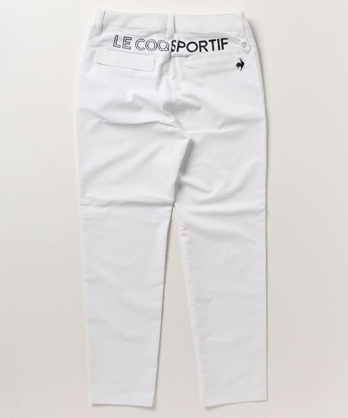 le coq sportif GOLF（ルコックスポルティフゴルフ）の「9分丈パンツ (吸汗速乾/ストレッチ/UV CUT(UPF15) ゴルフウエア レディース（その他パンツ・レディース・グレー/ネイビー/ホワイト/ピンク・9号/7号/11号/13号）」の7枚目の写真