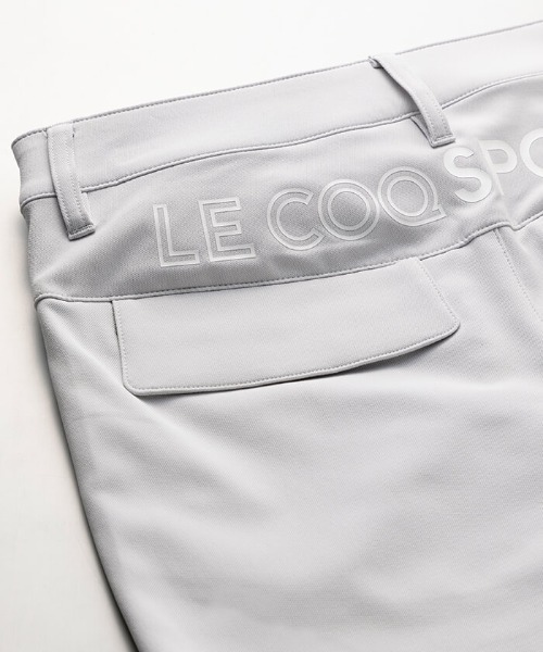le coq sportif GOLF（ルコックスポルティフゴルフ）の「9分丈パンツ (吸汗速乾/ストレッチ/UV CUT(UPF15) ゴルフウエア レディース（その他パンツ・レディース・グレー/ネイビー/ホワイト/ピンク・9号/7号/11号/13号）」の16枚目の写真
