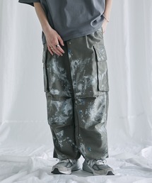 PUBLIC TOKYO | ペイントオーバーカーゴパンツ(カーゴパンツ)