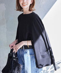 アイスコットンVネックカーディガン