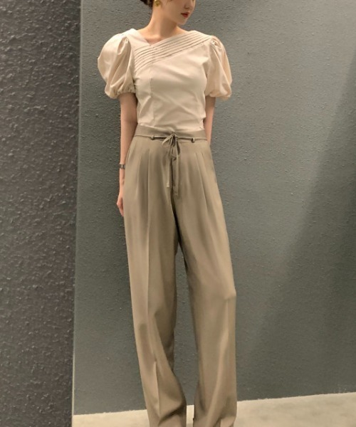 N.s（エヌドットエス）の「フロントタックブラウス（シャツ/ブラウス・レディース・ブラック/ブルー/ホワイト/ベージュ/ホワイト系その他・FREE）」の22枚目の写真