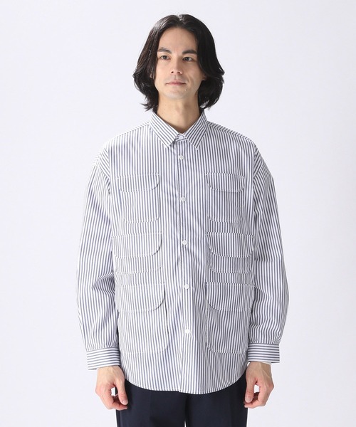 niko and...(ニコアンド)の「ミューリス6ポケットシャツ(シャツ/ブラウス・メンズ・ホワイト/その他1/その他2・MEDIUM/LARGE)」の14枚目の写真