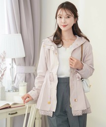 美品　vaniller ルレーヴヴァニレ 撥水 ミドル丈 ライトアウター　Ｍ 楽天市場】CLEARANCE-SALE アウター 軽羽織 春コート 防水