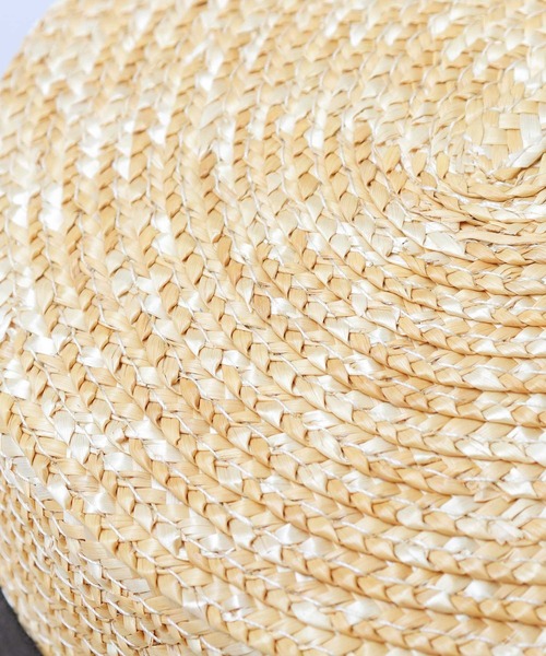 Ruben（ルーベン）の「麦わら カンカン帽 / ストローハット（ハット・メンズ・ベージュ/ブラック・FREE）」の12枚目の写真