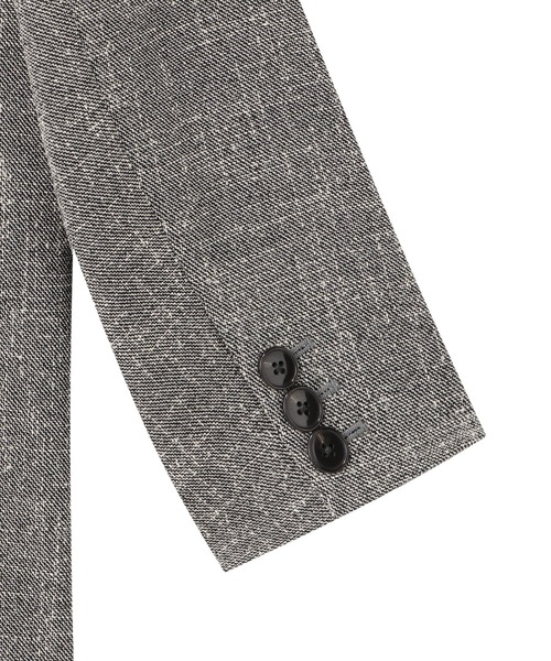 MECRE(メクル)の「ノンウールツィードテーラージャケット(テーラードジャケット・レディース・グレー/ブラック・S/M)」の21枚目の写真