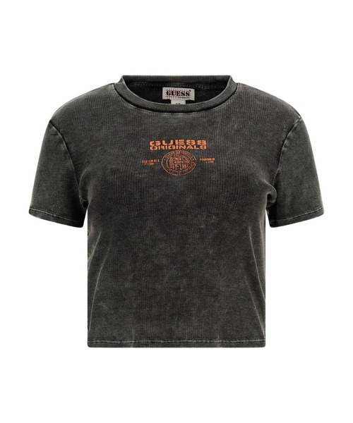 Guess(ゲス)の「GUESS Originals Remi Tee(Tシャツ/カットソー・レディース・ブラック/ホワイト・LARGE/MEDIUM/X-SMALL/SMALL)」の2枚目の写真