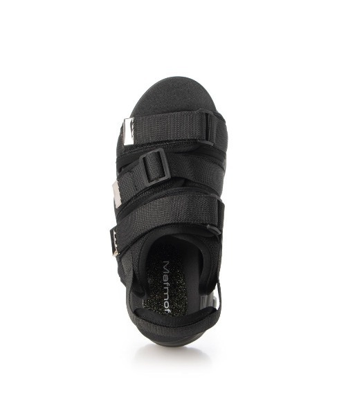 Mafmof（マフモフ）の「Mafmof(マフモフ)厚底ボリュームソールスポーツサンダル（サンダル・レディース・ホワイト/ブラック・L/M/S/LL）」の11枚目の写真