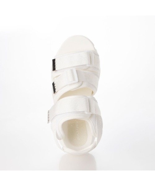 Mafmof（マフモフ）の「Mafmof(マフモフ)厚底ボリュームソールスポーツサンダル（サンダル・レディース・ホワイト/ブラック・L/M/S/LL）」の12枚目の写真