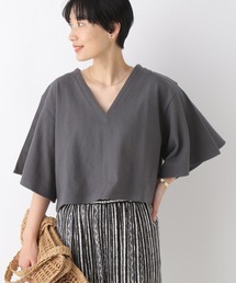 LEPSIM | 深VショートTOPS　187865(Tシャツ/カットソー)