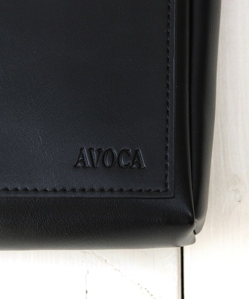 AVOCA（アヴォカ）の「AVOCA 合皮がま口ショルダー / アヴォカ ゴウヒガマグチショルダー（ショルダーバッグ・レディース・ブラウン/ホワイト/ブラック・ONE SIZE）」の14枚目の写真