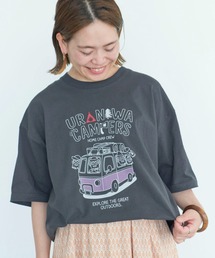 URANIWA HOME CAMP CREW TEE ◆
