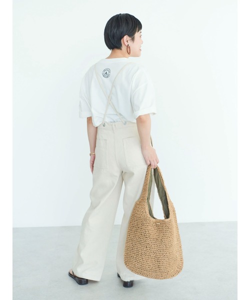 CRAFT STANDARD BOUTIQUE（クラフトスタンダードブティック）の「URANIWA HOME CAMP CREW TEE　◆（Tシャツ/カットソー・メンズ・オフホワイト/グレイッシュベージュ/チャコールグレー・M/XL/L）」の13枚目の写真