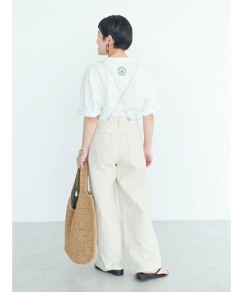 CRAFT STANDARD BOUTIQUE（クラフトスタンダードブティック）の「URANIWA HOME CAMP CREW TEE　◆（Tシャツ/カットソー・メンズ・オフホワイト/グレイッシュベージュ/チャコールグレー・M/XL/L）」の14枚目の写真
