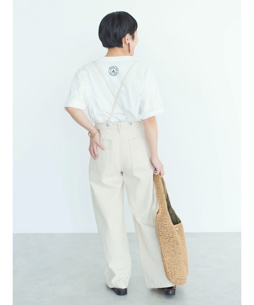 CRAFT STANDARD BOUTIQUE（クラフトスタンダードブティック）の「URANIWA HOME CAMP CREW TEE　◆（Tシャツ/カットソー・メンズ・オフホワイト/グレイッシュベージュ/チャコールグレー・M/XL/L）」の15枚目の写真