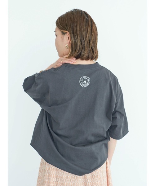 CRAFT STANDARD BOUTIQUE（クラフトスタンダードブティック）の「URANIWA HOME CAMP CREW TEE　◆（Tシャツ/カットソー・メンズ・オフホワイト/グレイッシュベージュ/チャコールグレー・M/XL/L）」の19枚目の写真