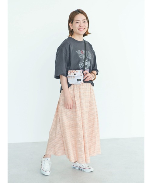 CRAFT STANDARD BOUTIQUE（クラフトスタンダードブティック）の「URANIWA HOME CAMP CREW TEE　◆（Tシャツ/カットソー・メンズ・オフホワイト/グレイッシュベージュ/チャコールグレー・M/XL/L）」の21枚目の写真