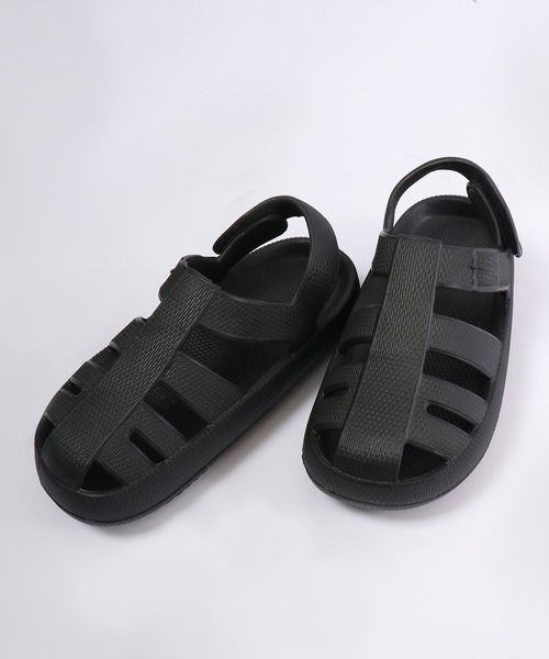 FUNALIVE(ファンアライブ)の「PAGE ONE EVAグルカサンダル(サンダル・レディース・ブラック/ホワイト系/グレイッシュベージュ・M/L)」の9枚目の写真
