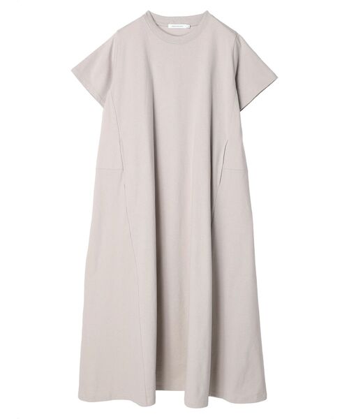 AMERICAN HOLIC(アメリカンホリック)の「切り替え半袖カットフレアワンピース(ワンピース・レディース・ブルー/ブラック/ブラウン/グレイッシュベージュ/グリーン・L/M)」の8枚目の写真