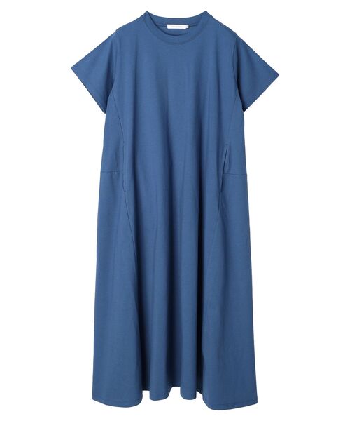 AMERICAN HOLIC(アメリカンホリック)の「切り替え半袖カットフレアワンピース(ワンピース・レディース・ブルー/ブラック/ブラウン/グレイッシュベージュ/グリーン・L/M)」の11枚目の写真