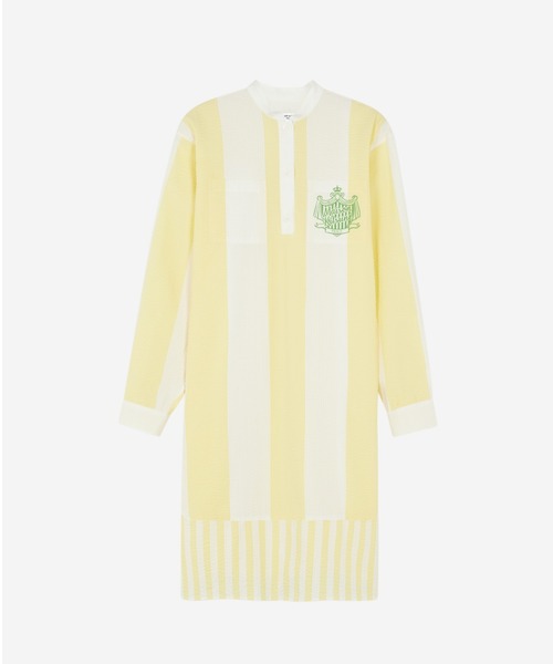 POOLSIDE STRIPES TUNIC DRESS
