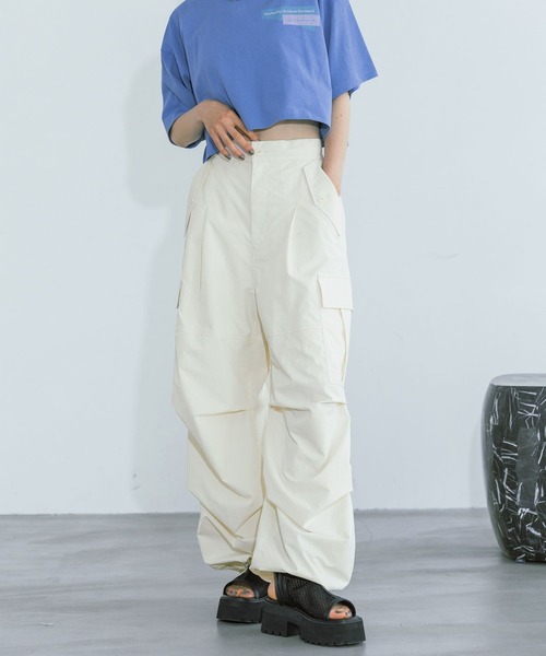 PAGEBOY（ページボーイ）の「パラシュートパンツ（スラックス