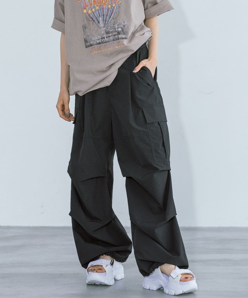 PAGEBOY（ページボーイ）の「パラシュートパンツ（スラックス
