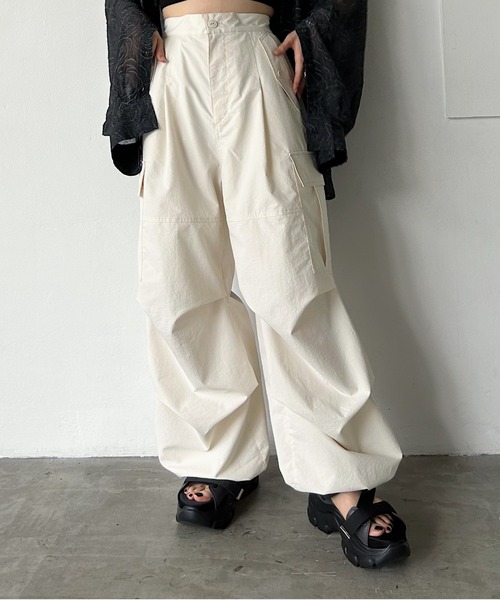 ハレページ PAGEBOY（ページボーイ）の「パラシュートパンツ（スラックス