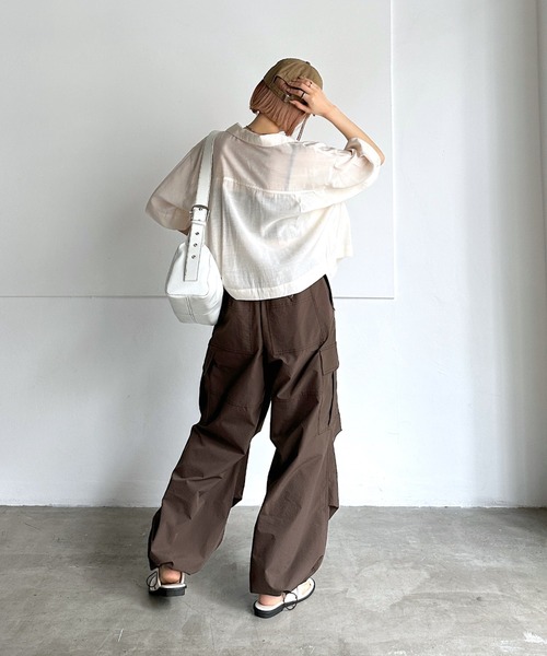 SKページ PAGEBOY（ページボーイ）の「パラシュートパンツ（スラックス