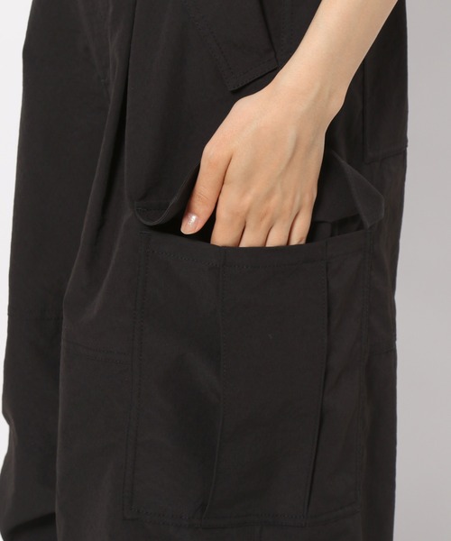 PAGEBOY（ページボーイ）の「パラシュートパンツ（スラックス・レディース・ブラック/ブラウン/オフホワイト・FREE）」の12枚目の写真