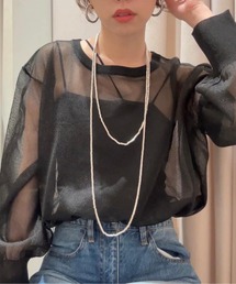 SHENERY | シアーラメニットプルオーバー(ニット/セーター)