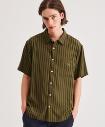 Saturdays NYC | Random Stripe Regular Collar S/S Shirt(シャツ/ブラウス)