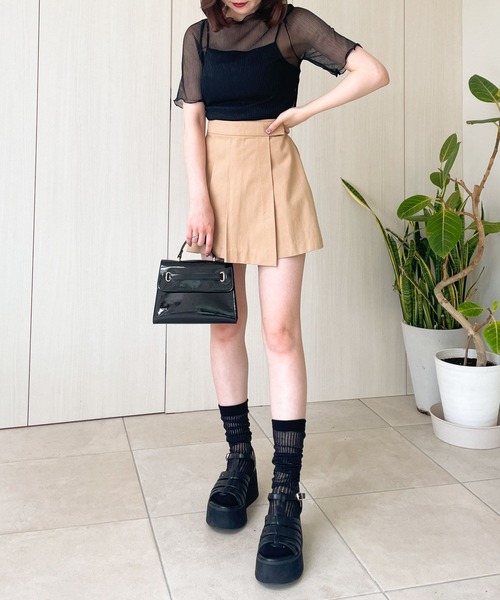 Heather(ヘザー)の「シアーリブハイSOX 964394(ソックス/靴下・レディース・ホワイト/ブラック・FREE)」の7枚目の写真