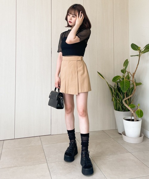 Heather(ヘザー)の「シアーリブハイSOX 964394(ソックス/靴下・レディース・ホワイト/ブラック・FREE)」の8枚目の写真