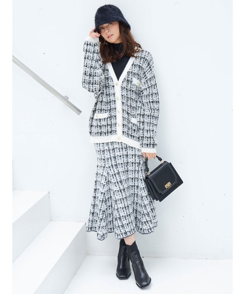 MERCURYDUO（マーキュリーデュオ）の「エコファーバケットハット（ハット・レディース・ブラック/オフホワイト・FREE）」の18枚目の写真