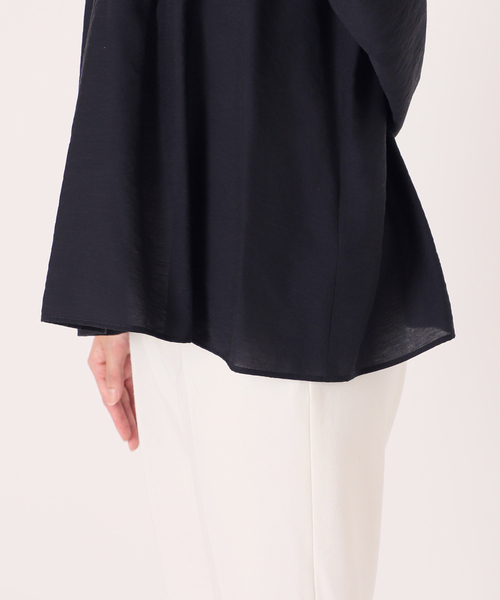 Noble（ノーブル）の「ボレロアンサンブルブラウス（シャツ/ブラウス・レディース・ネイビー/ベージュ・FREE）」の19枚目の写真