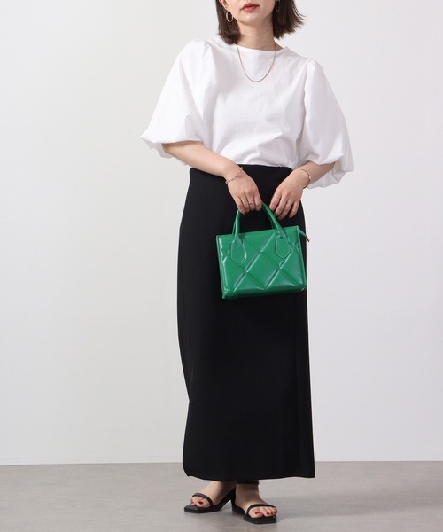 &soiree(アンドソワレ)の「&soiree ボリュームスリーブトップス(シャツ/ブラウス・レディース・ホワイト/ブラック・F)」の15枚目の写真