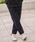 CAMBIOiJrIj́ump11317- Leopard Jacquard Heavyweight Easy Pants C[W[pcȋpcjvblCr[
