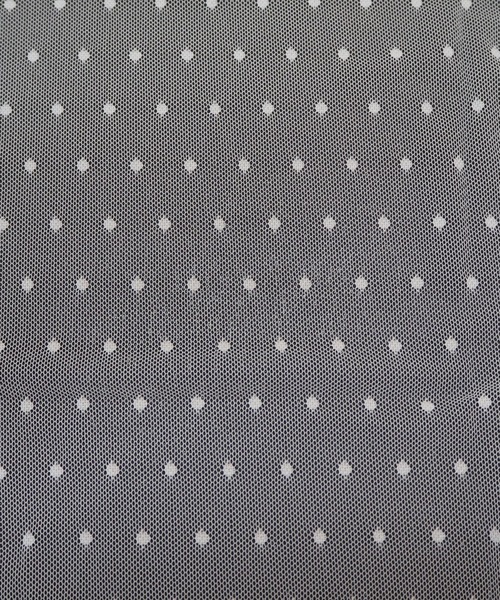 DiamondHearts（ダイヤモンドハーツ）の「長袖ドットチュールブラウス（シャツ/ブラウス・レディース・ホワイト/ブラック・X-LARGE/MEDIUM/LARGE）」の12枚目の写真