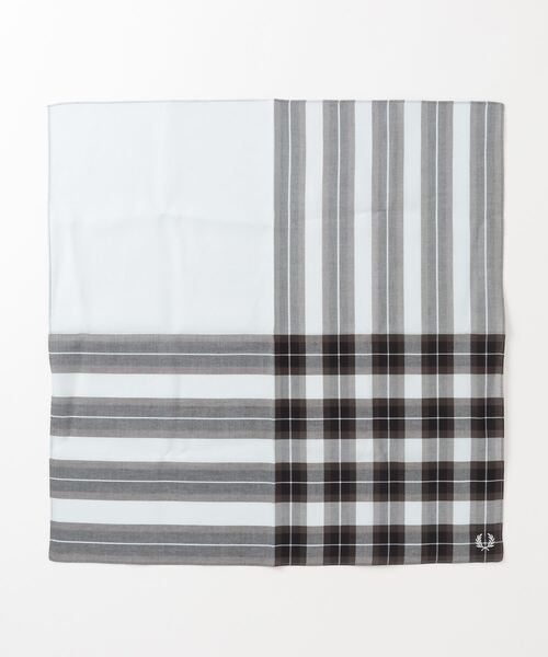 FRED PERRY 黒 ハンカチ　３枚セット FRED PERRY フレッドペリー ハンカチ HANDKERCHIEF F19941 FW20