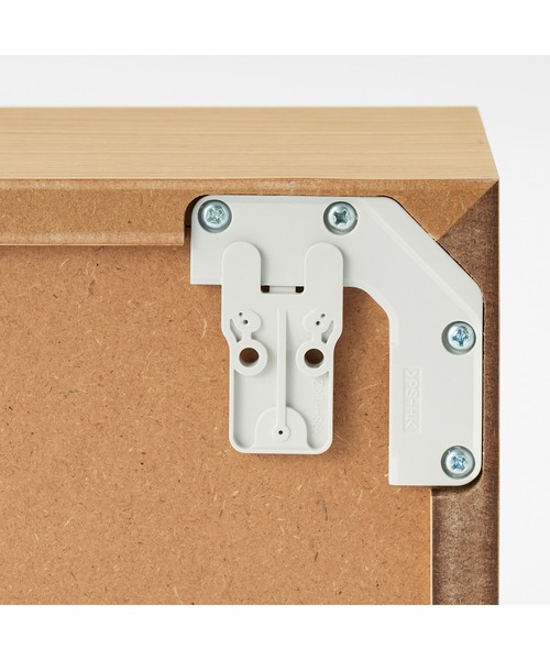 壁に付けられる家具箱 オーク材突板 ８８ｃｍ（インテリア雑貨）｜無印良品（ムジルシリョウヒン）