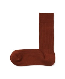 無印良品 | 足なり直角　ズレ落ちにくい　リブ編み靴下（紳士）(ソックス/靴下)