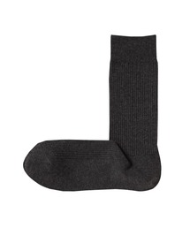 無印良品 | 足なり直角　ズレ落ちにくい　リブ編み靴下（紳士）(ソックス/靴下)