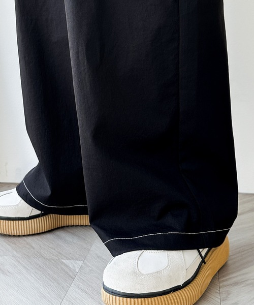 Java(ジャバ)の「《Javaジャバコラボ》1枚で旬な着こなしが完成。配色ステッチ ミリタリーサロペット(サロペット/オーバーオール・レディース・ブラック/カーキ・X-LARGE/SMALL/MEDIUM/LARGE)」の15枚目の写真