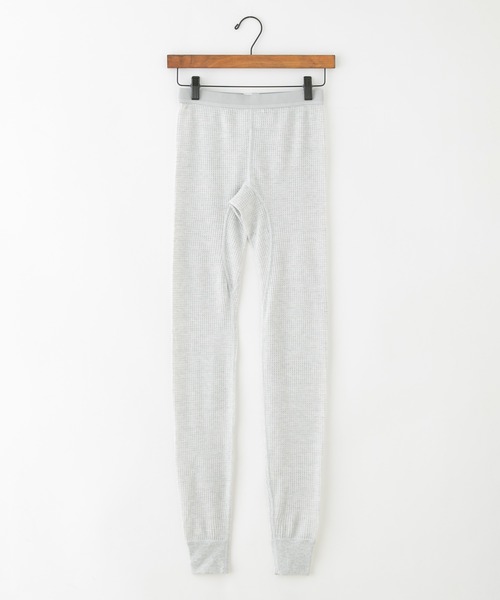 JEMORGAN(ジェーイーモーガン)の「【JE.MORGAN/ジェイイーモーガン】ワッフルレギンスパンツ(レギンス/スパッツ・レディース・グレー/ネイビー・FREE)」の4枚目の写真