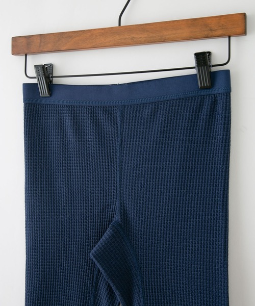 JEMORGAN(ジェーイーモーガン)の「【JE.MORGAN/ジェイイーモーガン】ワッフルレギンスパンツ(レギンス/スパッツ・レディース・グレー/ネイビー・FREE)」の11枚目の写真