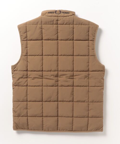 FRED PERRY（フレッドペリー）の「Grid Detail Insulated Gilet